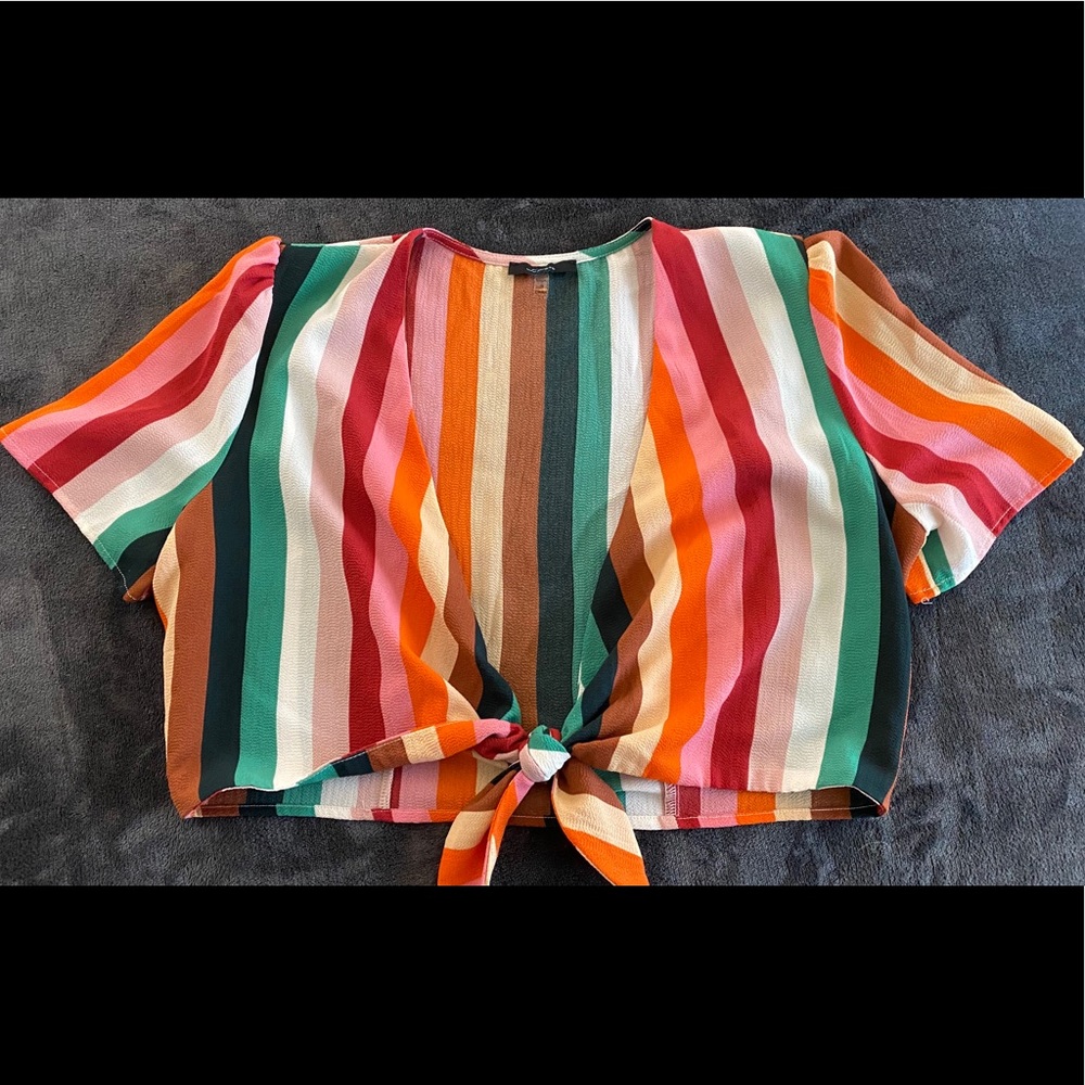 Front tie shirt